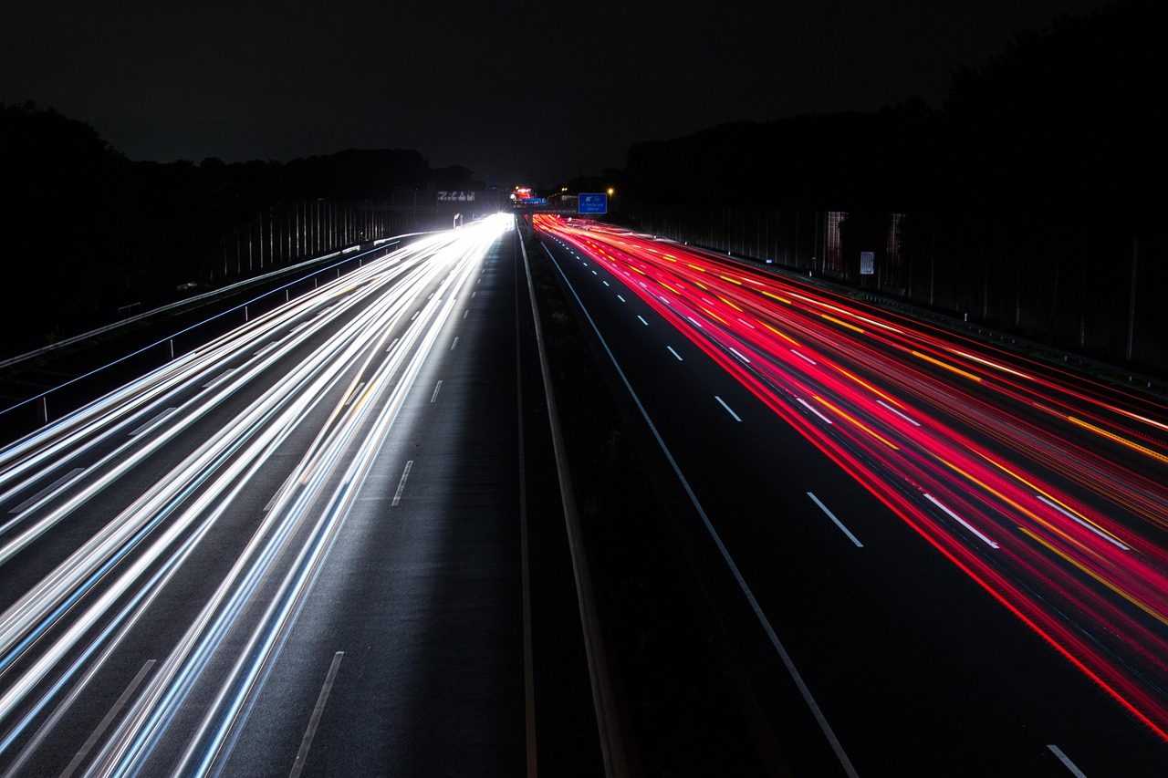 Trafic urban noaptea